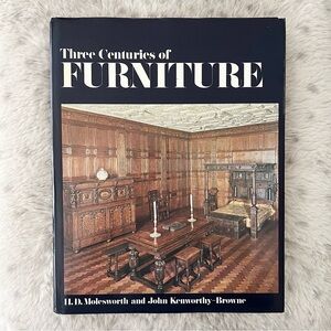 Vintage 1970s Coffee Table Book "Three Centuries of Furniture"